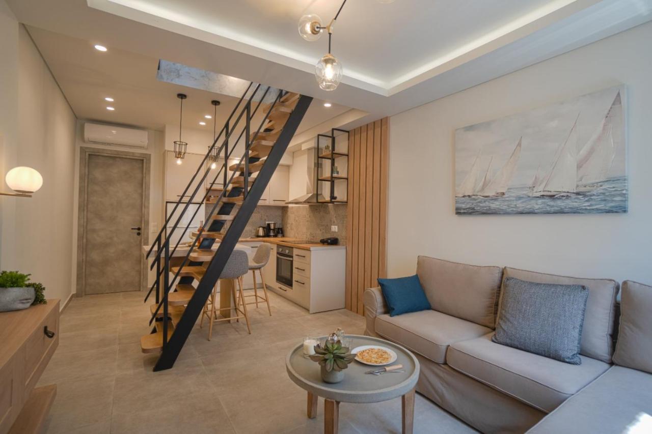 Jacuzzi Maisonette In Sfakia Center 'New 2023' Apartment Khora Sfakion Ngoại thất bức ảnh